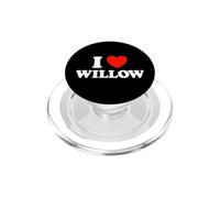 Love Willow Funny Cute Tree, Petite Amie, nom de Rencontre, Fan de Crush PopSockets PopGrip pour MagSafe