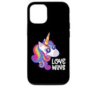 Love Wins Unicorn LGBT Pride Coque pour iPhone 12/12 Pro