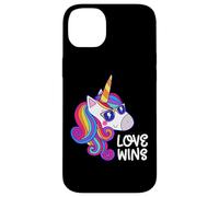Love Wins Unicorn LGBT Pride Coque pour iPhone 14 Plus