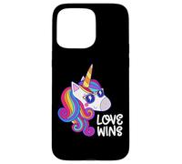 Love Wins Unicorn LGBT Pride Coque pour iPhone 15 Pro Max