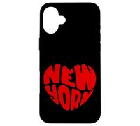 Love with New York City, Cool New York City Heart Coque pour iPhone 16 Plus