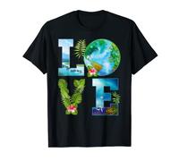 Love World Earth Day Planète Anniversaire Super Cute Earth Day T-Shirt