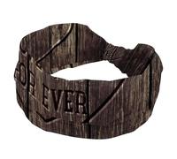 Love You Forever - Bandeau élastique large pour femme - Turban souple - Antidérapant - Pour yoga, entraînement, sport, course à pied