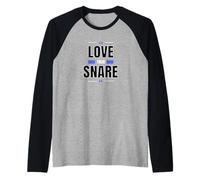 Love Your Caisse Claire | Idée Cadeau pour Les batteurs Manche Raglan