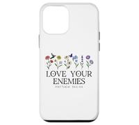 Love Your Enemies Christian Bible Verse Matthew 5:43 5 44 Coque pour iPhone 12 Mini