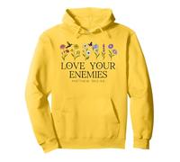 Love Your Enemies Christian Bible Verse Matthew 5:43 5 44 Sweat à Capuche