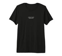 Love Your Enemies Minimalist Christian T-Shirt Haut de Gamme