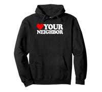 Love Your Neighbor Christian Faith Croyant Jésus Sweat à Capuche