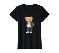 Love Yourself, Enjoy Wear Cool Illustration Teddy Bear Style T-Shirt Graphique avec Valeur