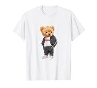 Love Yourself, Enjoy Wear Cool Illustration Teddy Bear Style T-Shirt Graphique avec Valeur