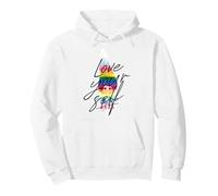 Love Yourself Trolls Rainbow Expression Sweat à Capuche