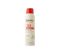 LOVEA - Brume FPS 30 Haute Protection UVA-UVB & Bronzage - Monoï de Tahiti - Visage & Corps - Résistante à l'eau - Fini Invisible - Testé sous Contrôle Dermatologique - Fabriqué en France - 150ml