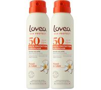 LOVEA - Brume FPS 50 Haute Protection Solaire UVA/UVB & Bronzage - Monoï de Tahiti - Visage & Corps - Résistante à l'eau - Fini Invisible - Testé Dermatologiquement - Fabriqué en France - 150ml
