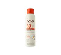 LOVEA - Brume FPS 50 Haute Protection UVA/UVB & Bronzage - Monoï de Tahiti - Visage & Corps - Résistante à l'eau - Fini Invisible - Testé sous Contrôle Dermatologique - Fabriqué en France - 150ml
