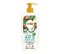 Lovea Lait Corps Huile de Coco Bio – Hydrate & adoucit – Peaux sèches – 250 ml