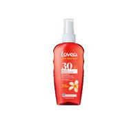 LOVEA - Huile Sèche FPS 30 Haute Protection UVA-UVB - Monoï de Tahiti - Visage & Corps - Satine et Nourrit - Résiste à l'Eau - Testé sous Contrôle Dermatologique - Vegan - Fabriqué en France - 150ml