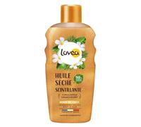 LOVEA - Huile Sèche Scintillante Corps & Cheveux - Monoï De Tahiti - Sublime, Nourrit et Illumine La Peau et Les Cheveux - 98% D'Origine Naturelle - Vegan - Fabriqué En France - 150 ml