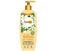 LOVEA - Lait Corps Hydratant Monoï de Tahiti, Texture Fondante et Parfum Envoûtant (Pompe 250mL) - Le Lot De 3
