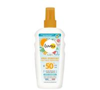 LOVEA - Protection Solaire Enfant SPF 50+ Résistante à l’Eau, Parfum Doux Abricot (Spray 150mL) - lot de 2 - Vendu par Lot