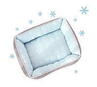 lovecabin Lit De Chien Rafraichissant Panier pour Chien Rafraichissant pour Chiens Chat Animaux De Compagne Cool Lit Tapis De Couchage D'été 1