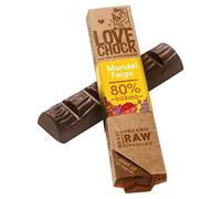 Lovechock - Barre de chocolat cru bio - aux amandes et aux figues