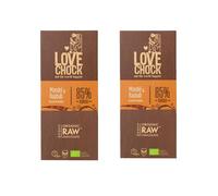 Lovechock Bio Amande & Baobab Chocolat 2x70 g