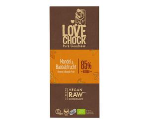 Lovechock Bio Amande & Baobab Chocolat 70 g