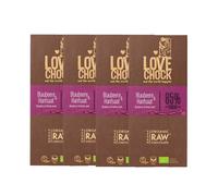 Lovechock Bio Graines de Myrtilles & Chanvre Chocolat 4x70 g