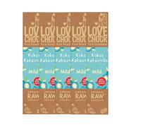 Lovechock Bio Noix de coco Éclats Barre Chocolat 5x40 g