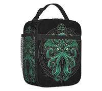 Lovecraft Grand Cthulhu isolé déjeuner Sac fourre-Tout Horreur Poulpe tentacule résuable glacière Thermique Bento boîte de Travail école