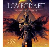 Lovecraft: Illustrated By Jason Engle Wall Calendar 2026 (Art Calendar)