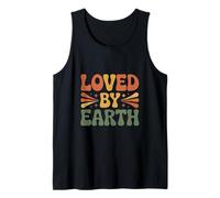 Loved by Earth I Love Our Planet - Éco-Warrior Statement Débardeur