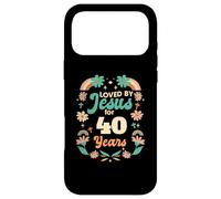 Loved by Jesus for 40 Years 40th Birthday Thème chrétien Coque pour iPhone 17 Pro Max