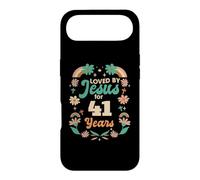 Loved by Jesus for 41 Years 41st Birthday Thème chrétien Coque pour iPhone Air