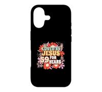 Loved by Jesus for 59 Years 59th Birthday Thème chrétien Coque pour iPhone 17