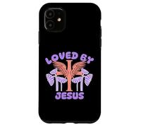 Loved by Jesus - Verset de la Bible chrétienne Foi Coque pour iPhone 11