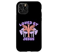 Loved by Jesus - Verset de la Bible chrétienne Foi Coque pour iPhone 11 Pro