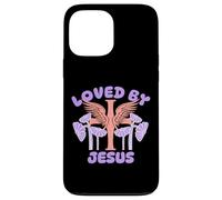 Loved by Jesus - Verset de la Bible chrétienne Foi Coque pour iPhone 13 Pro Max
