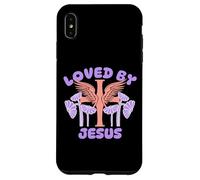 Loved by Jesus - Verset de la Bible chrétienne Foi Coque pour iPhone XS Max