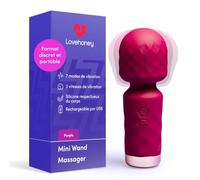 Lovehoney Vibromasseur mini wand femmes Masseur vibrant type wand 10 modes