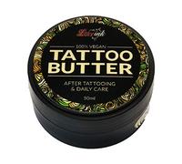 LOVEink Beurre de tatouage Orange 50 ml Crème de soin pour tatouage 100% végétalien