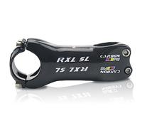 LOVEJIA RXL SL Potence Regale Carbone Potence Velo Route Potence vélo Carbone Potence vélo 90 mm Potence 31.8 VTT 1-1/8" (28,6 mm) 3K Brillant 6 degrés 90mm Bouchon Potence VTT Tige Velo