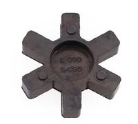 Lovejoy Raccord en caoutchouc pour modèles L095 L090 Connecteur d'arbre flexible avec propriétés d'amortissement Noir 53 mm