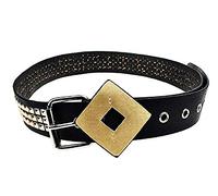 Lovelegis ceinture style Harley clous dorés noir inspiration film costume cosplay Halloween carnaval punk rock rebelle streetwear mode