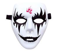 Lovelegis Masque Pierrot Hip hop Jabbawockeez fantôme Kiss Joker Blanc Costume Mod.2 Carnaval Halloween Danse Spectacle Show Bal déguisement Adulte Cosplay Accessoires