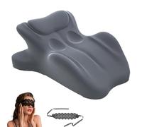 LoveLift Intimate Pillow, Butt Pillow for Couples, 27° Dry Experience, More Intense & Easier, Discreet Wedge for Couples - Memory Foam Seat Cushion (Deep Grey)