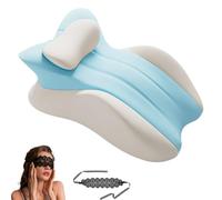 LoveLift Intimate Pillow, Butt Pillow for Couples, 27° Dry Experience, More Intense & Easier, Discreet Wedge for Couples - Memory Foam Seat Cushion (Blue Grey)
