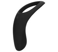 Loveline - anneau pénis et testicules vibrant rechargeable - silicone noir