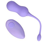 Loveline - boules de geisha vibrantes sans fil rechargeables - violet