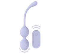 Loveline - boules de Kegel vibrantes duo - silicone violet